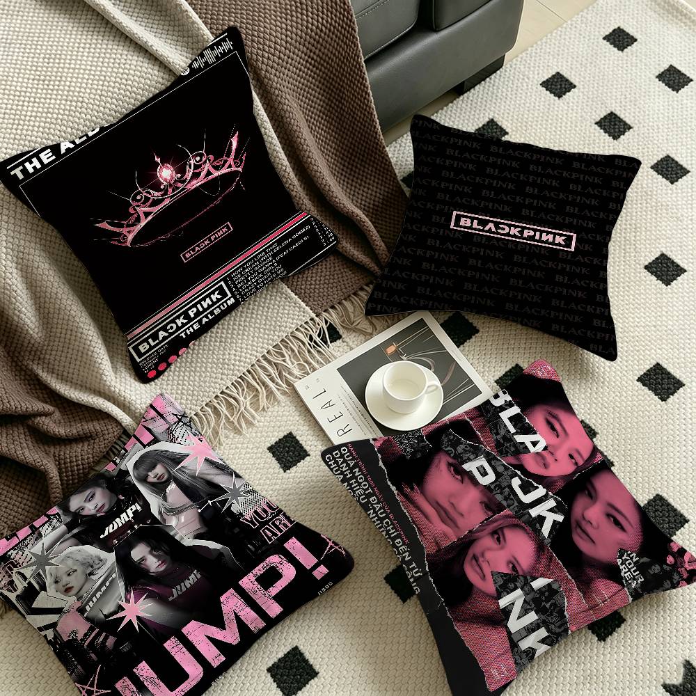 Home Textiles Group - Чехол для подушки B-Black Kpop Group