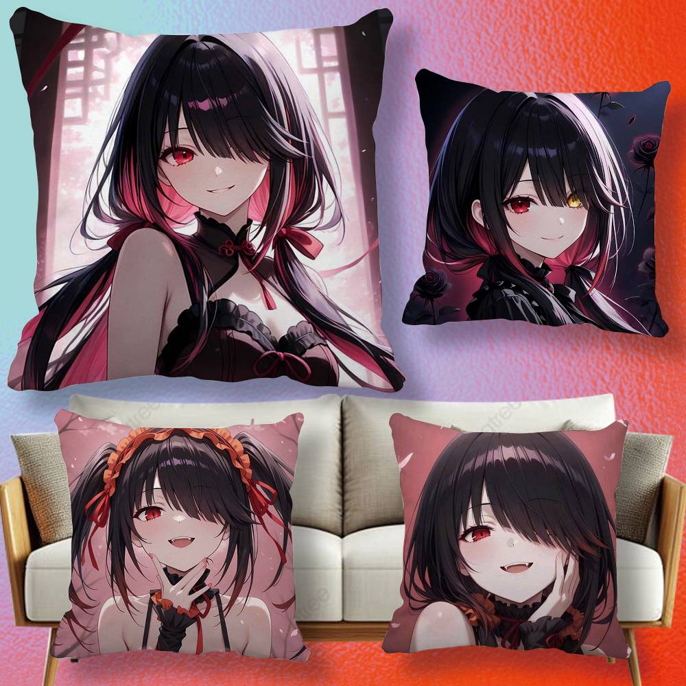 Home Textiles Definition - Подарочная наволочка Date A Live Tokisaki