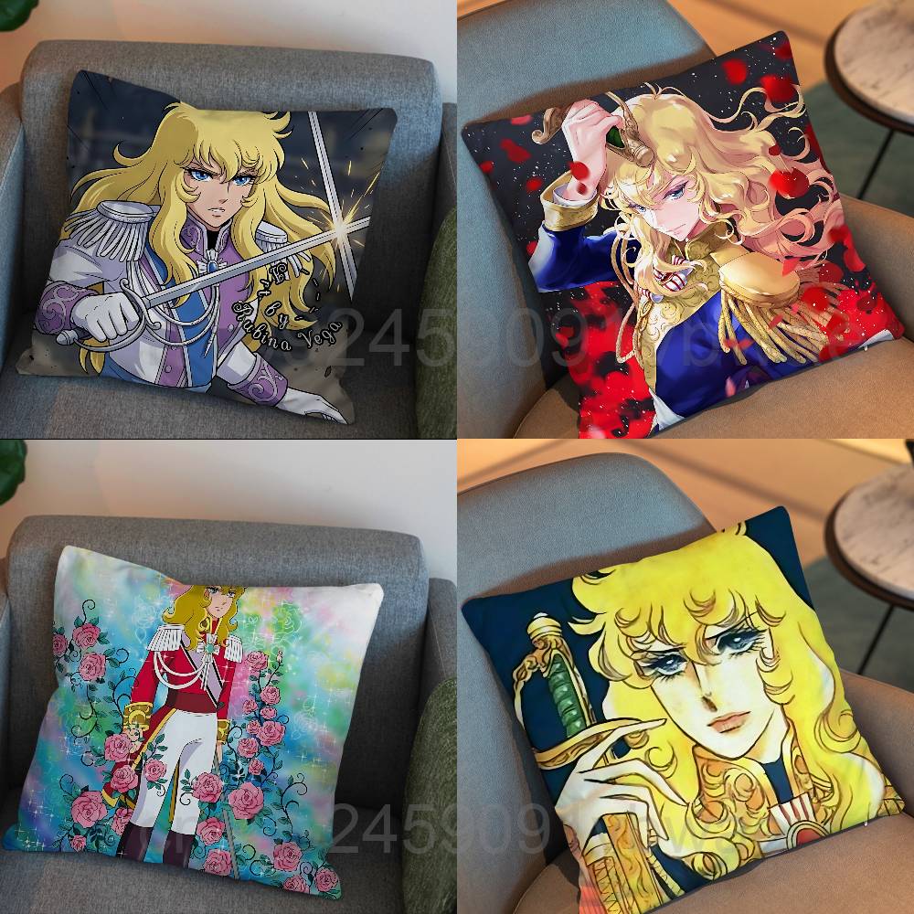 Versailles Home Textiles - Наволочка Lady Oscar Rose of Versailles,