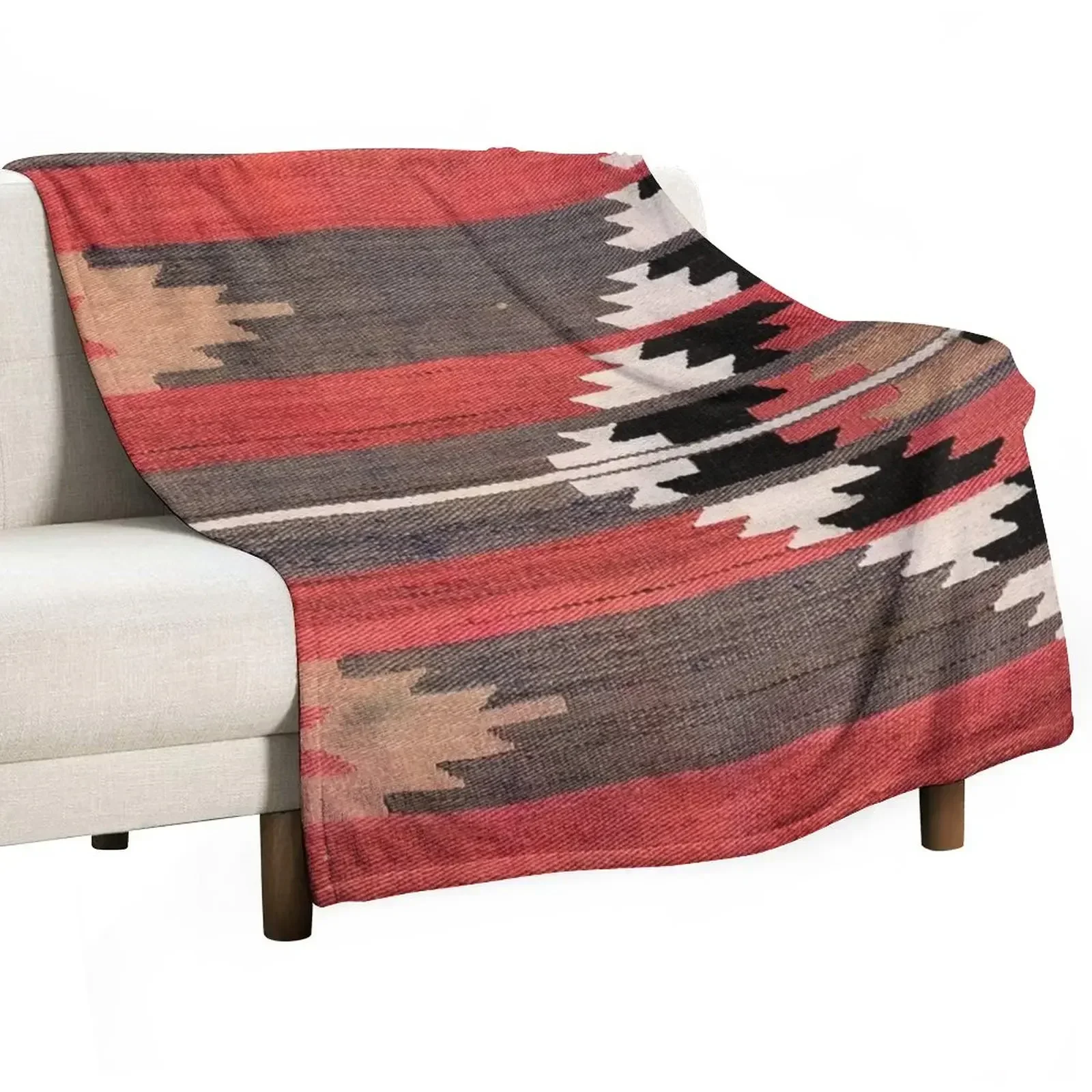 Home Textiles Luxury - Геометрический винтажный турецкий килим, плед в