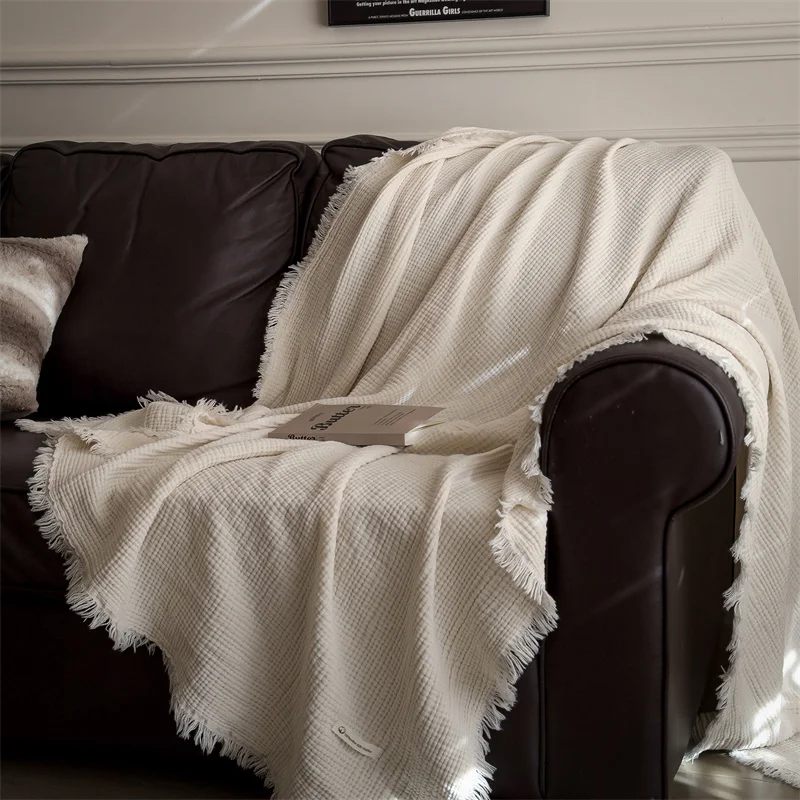 Y Home Tassel Decor массивное  – обзор и цена Throw Blanket Chunky Knit