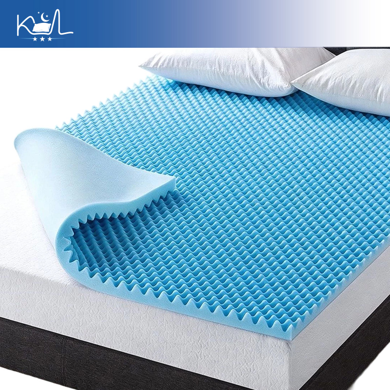 Синий поролоновый наматрасник, – обзор и цена Mattress Pad Topper