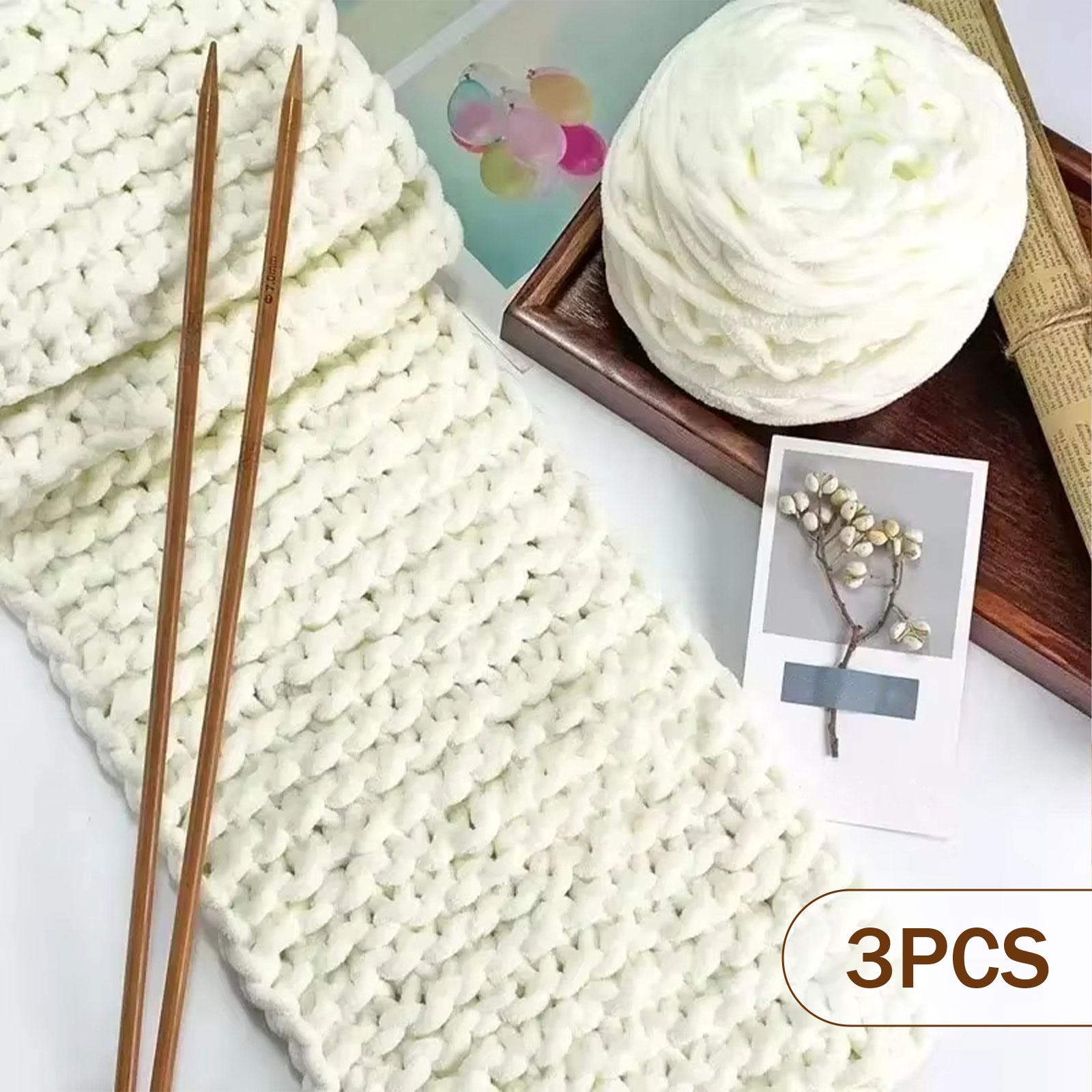 Супертолстая объемная пряжа из – обзор и цена Throw Blanket Chunky Knit