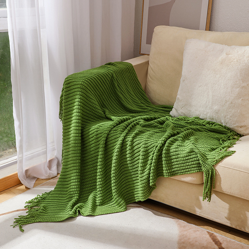 Текстильное городское скандина – обзор и цена Throw Blanket Chunky Knit