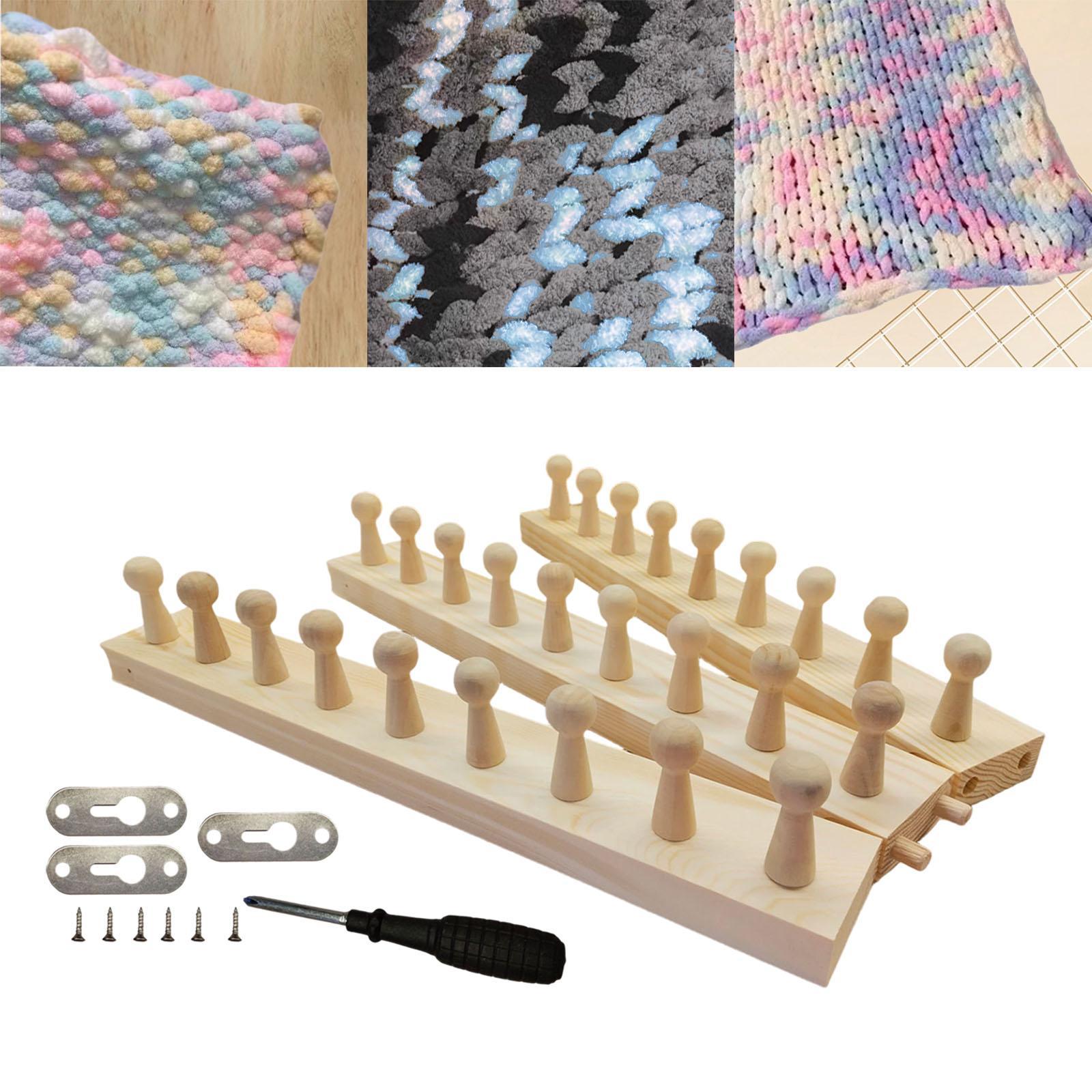 Регулируемый ткацкий станок дл – обзор и цена Throw Blanket Chunky Knit