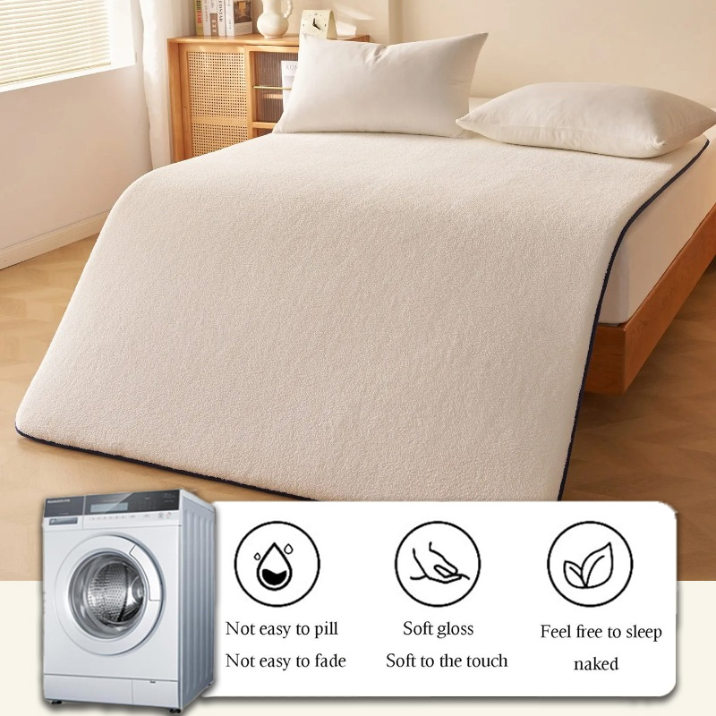 Утолщенная теплая подкладка дл – обзор и цена Mattress Pad Topper